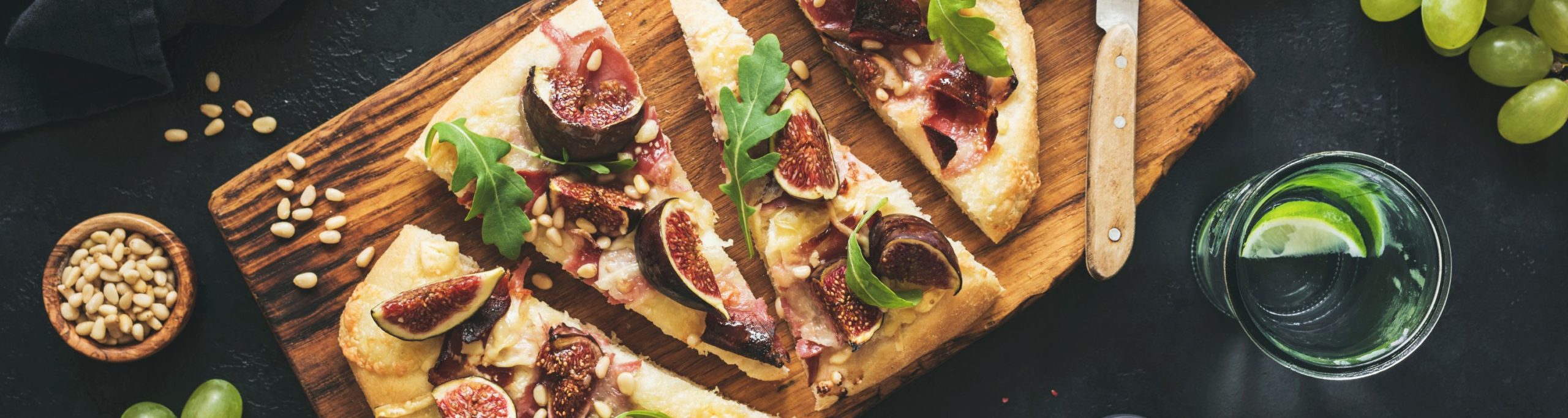 Food & Drink San Diego--Image of charcuterie board with pizza