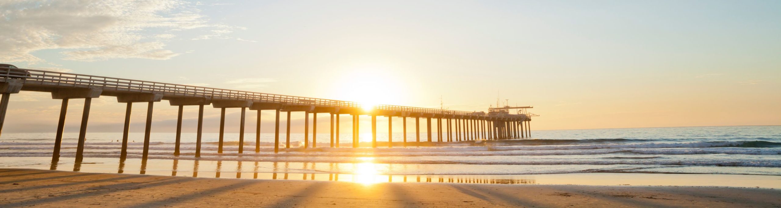Attractions in San Diego Image of Beach & Pier
